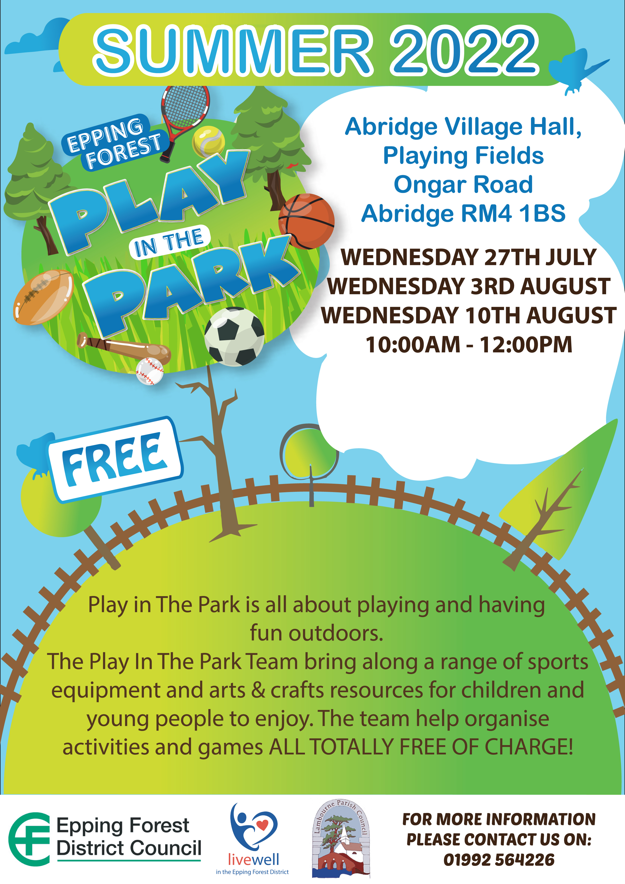 Play In The Park Poster